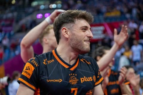 Volleyball. Tauron Puchar Polski. Jastrzebski Wegiel - Aluron CMC Warta. 13.04.2025