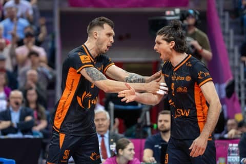 Volleyball. Tauron Puchar Polski. Jastrzebski Wegiel - Aluron CMC Warta. 13.04.2025