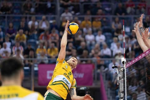 Volleyball. Tauron Puchar Polski. Jastrzebski Wegiel - Aluron CMC Warta. 13.04.2025