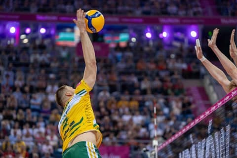 Volleyball. Tauron Puchar Polski. Jastrzebski Wegiel - Aluron CMC Warta. 13.04.2025