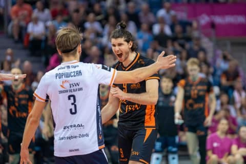 Volleyball. Tauron Puchar Polski. Jastrzebski Wegiel - Aluron CMC Warta. 13.04.2025