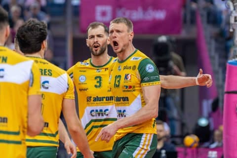 Volleyball. Tauron Puchar Polski. Jastrzebski Wegiel - Aluron CMC Warta. 13.04.2025