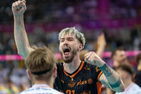 Volleyball. Tauron Puchar Polski. Jastrzebski Wegiel - Aluron CMC Warta. 13.04.2025