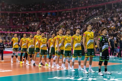 Volleyball. Tauron Puchar Polski. Jastrzebski Wegiel - Aluron CMC Warta. 13.04.2025