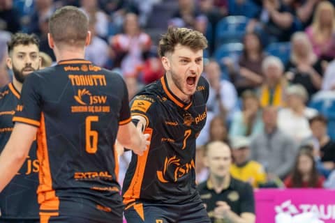Volleyball. Tauron Puchar Polski. Jastrzebski Wegiel - Aluron CMC Warta. 13.04.2025