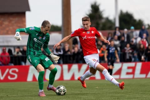 Football. STS Puchar Polski. Odra Bytom Odrzanski - Wisla Krakow. 25.09.2025