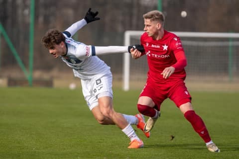Football. Friendly Match. Wisla Krakow - Hutnik Krakow. 08.02.2025
