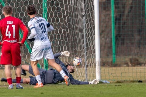 Football. Friendly Match. Wisla Krakow - Hutnik Krakow. 08.02.2025