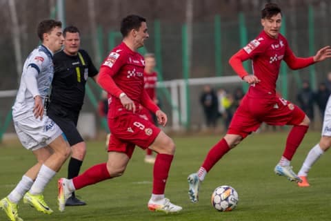 Football. Friendly Match. Wisla Krakow - Hutnik Krakow. 08.02.2025