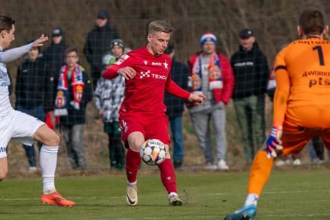 Football. Friendly Match. Wisla Krakow - Hutnik Krakow. 08.02.2025