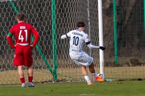 Football. Friendly Match. Wisla Krakow - Hutnik Krakow. 08.02.2025