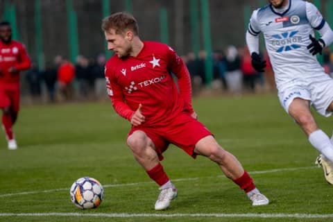Football. Friendly Match. Wisla Krakow - Hutnik Krakow. 08.02.2025