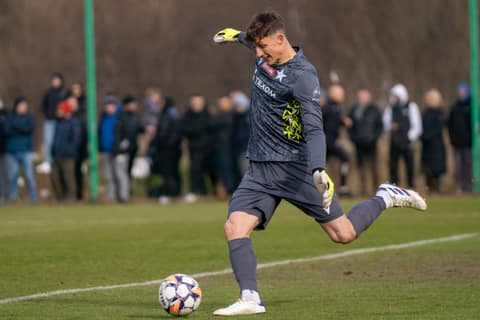 Football. Friendly Match. Wisla Krakow - Hutnik Krakow. 08.02.2025