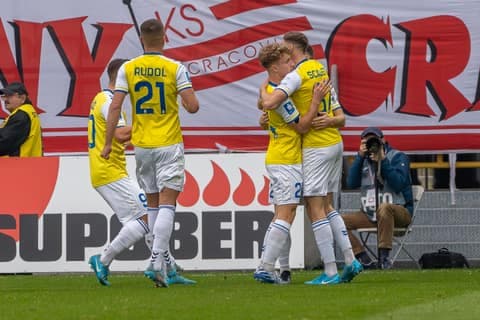 Football. PKO BP Ekstraklasa. Cracovia Krakow - Motor Lublin. 26.10.2024