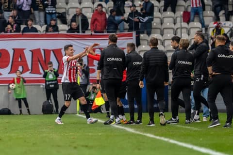 Football. PKO BP Ekstraklasa. Cracovia Krakow - Motor Lublin. 26.10.2024