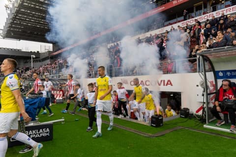 Football. PKO BP Ekstraklasa. Cracovia Krakow - Motor Lublin. 26.10.2024