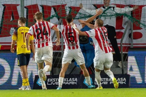 Football. PKO BP Ekstraklasa. Cracovia - Pogon Szczecin. 14.09.2024