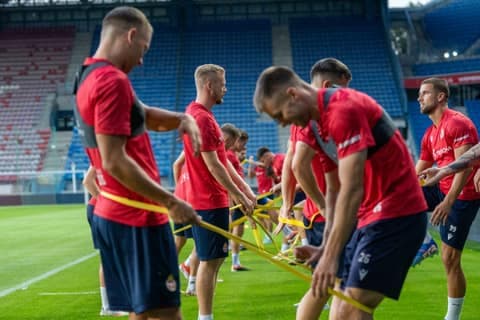 Football. Wisla Krakow. Training. 14.08.2024