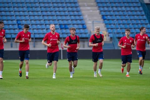Football. Wisla Krakow. Training. 14.08.2024
