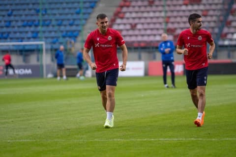 Football. Wisla Krakow. Training. 14.08.2024