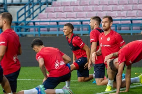 Football. Wisla Krakow. Training. 14.08.2024