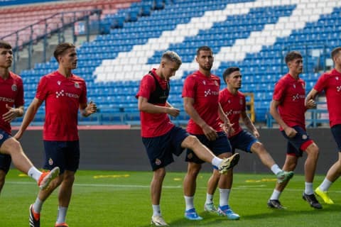 Football. Wisla Krakow. Training. 14.08.2024