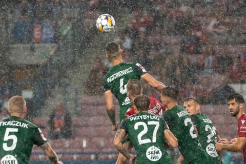 Football. Betlic 1 Liga. Wisla Krakow - Warta Poznan. 13.09.2024