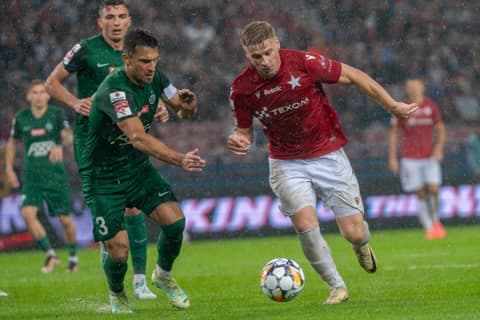 Football. Betlic 1 Liga. Wisla Krakow - Warta Poznan. 13.09.2024