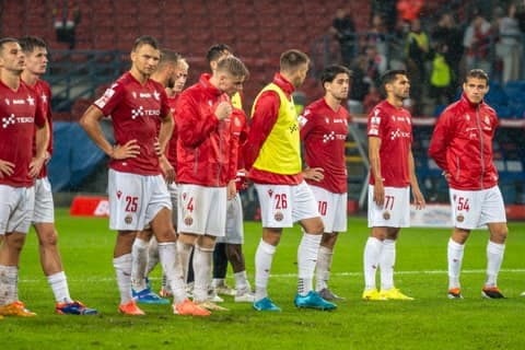 Football. Betlic 1 Liga. Wisla Krakow - Warta Poznan. 13.09.2024