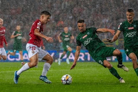 Football. Betlic 1 Liga. Wisla Krakow - Warta Poznan. 13.09.2024