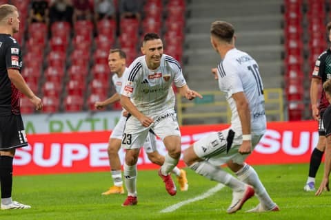 Football. Betlic 1 Liga. Gks Tychy - Polonia Bytom. 12.09.2025