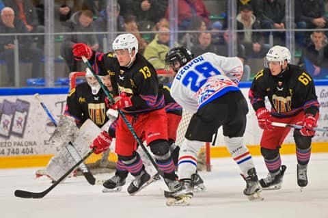 Ice Hockey. Tauron Hockey League. STS Sanok - Polonia Bytom. 02.12.2025