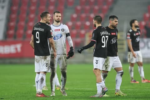 Football. Betclic I Liga. GKS Tychy - Polonia Warszawa. 05.12.2025