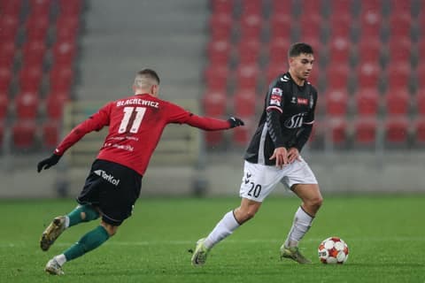 Football. Betclic I Liga. GKS Tychy - Polonia Warszawa. 05.12.2025