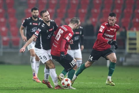 Football. Betclic I Liga. GKS Tychy - Polonia Warszawa. 05.12.2025