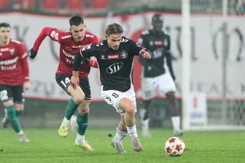 Football. Betclic I Liga. GKS Tychy - Polonia Warszawa. 05.12.2025