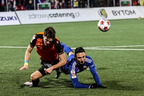 Football. Betclic I Liga. Polonia Bytom - Chrobry Glogow. 07.12.2025