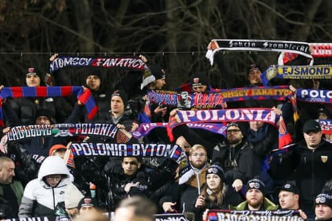 Football. Betclic I Liga. Polonia Bytom - Chrobry Glogow. 07.12.2025