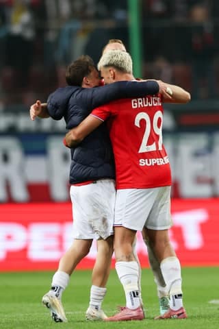 Football. Betclic 1 Liga. Wieczysta Krakow - Wisla Krakow. 02.10.2025