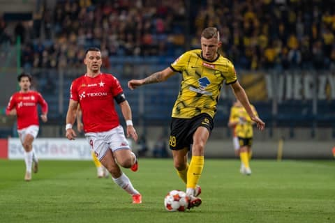 Football. Betclic 1 Liga. Wisla Krakow - Ks Wieczysta Krakow. 02.10.2025