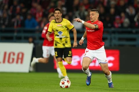 Football. Betclic 1 Liga. Wieczysta Krakow - Wisla Krakow. 02.10.2025