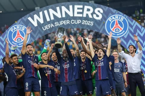 Football. UEFA Supercup. Paris Saint-Germain - Tottenham Hotspur. 13.08.2025