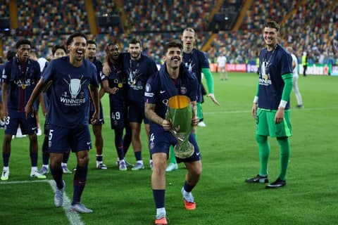 Football. UEFA Supercup. Paris Saint-Germain - Tottenham Hotspur. 13.08.2025