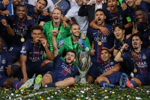 Football. UEFA Supercup. Paris Saint-Germain - Tottenham Hotspur. 13.08.2025