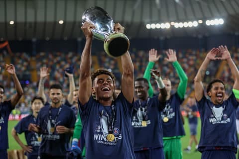 Football. UEFA Supercup. Paris Saint-Germain - Tottenham Hotspur. 13.08.2025
