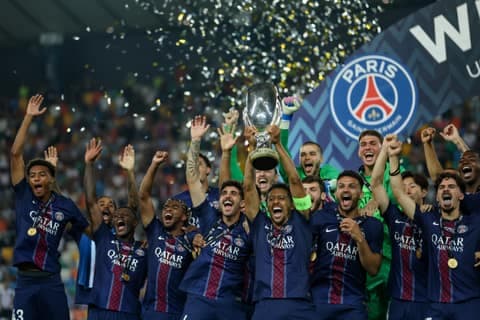 Football. UEFA Supercup. Paris Saint-Germain - Tottenham Hotspur. 13.08.2025