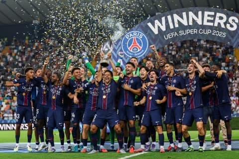 Football. UEFA Supercup. Paris Saint-Germain - Tottenham Hotspur. 13.08.2025