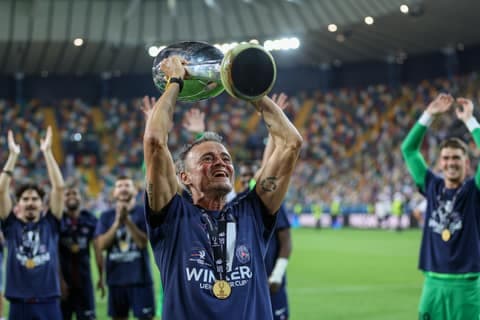Football. UEFA Supercup. Paris Saint-Germain - Tottenham Hotspur. 13.08.2025