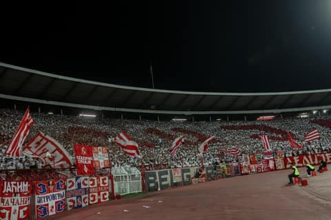 Football. Champions League. Crvena Zvezda - Lech Poznan. 12.08.2025