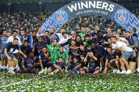 Football. UEFA Supercup. Paris Saint-Germain - Tottenham Hotspur. 13.08.2025